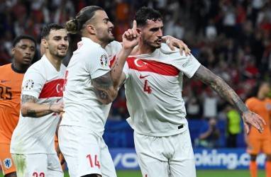 Hasil Belanda vs Turki: Memimpin di Babak 1, Turkiye Selangkah Lagi ke Semifinal