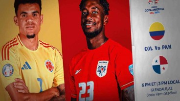 Hasil Kolombia vs Panama: Benamkan Canaleros 5-0, Cafeteros Lolos ke Semifinal