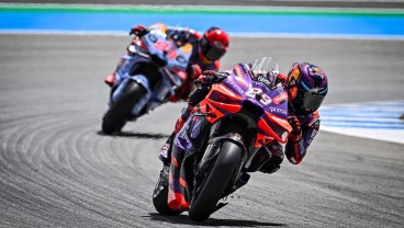 Hasil MotoGP Jerman 2024, 7 Juli: Martin Masih Memimpin, Bagnaia Kedua (Lap 20)