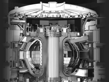 Reaktor Fusi Terbesar di Dunia Sukses Dirakit, Berfungsi 15 Tahun Lagi