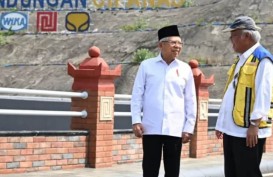 Ma'ruf Amin Sebut 43 Bendungan Dibangun Pemerintahan Jokowi