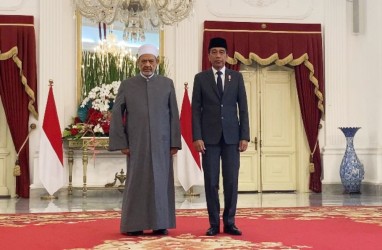 Jokowi Sambut Kunjungan Grand Syekh Al Azhar, Bahas Apa Saja?