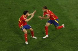 Hasil Spanyol vs Prancis: Comeback 4 Menit, La Furia Roja Unggul di Babak Pertama