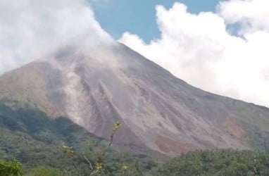 Warga Diimbau Waspadai Banjir Material Vulkanik Gunung Karangetang