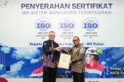 PHR Terima Tiga Sertifikat ISO Sistem Manajemen Terintegrasi