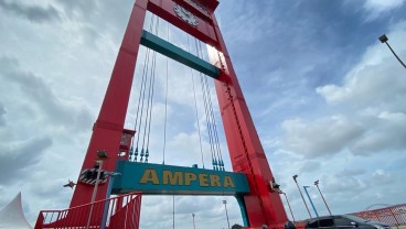 Wisata Menara Jembatan Ampera Ditargetkan Launching Awal Tahun Depan