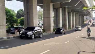 BBPJN Sumsel Sebut Tetesan Air dari Stasiun LRT Jadi Penyebab Jalan Rusak