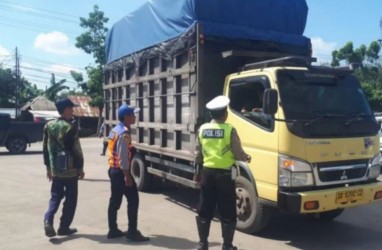 Tim Gabungan Gelar Operasi Truk Muatan Berlebih (ODOL) di Balangan Kalsel