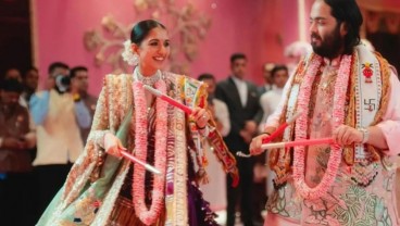 Pernikahan Taipan Terkaya Asia, Ambani, Akhirnya Digelar dengan Pesta Bertabur Bintang