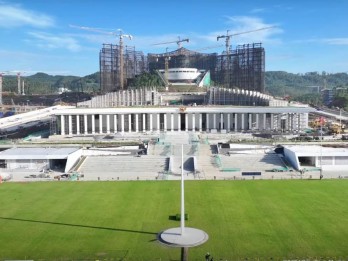 Seberat 280 Gajah, Ini Design Unik Bilah Burung Garuda Fasad Istana Presiden di IKN