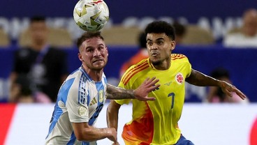 Hasil Argentina vs Kolombia: Laga Berjalan Keras, Skor Masih Seri (Babak 1)
