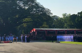 Jokowi Pimpin Upacara Praspa Capaja Akademi TNI-Polri