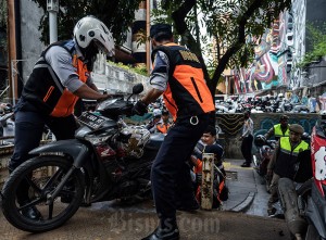 Penertiban Parkir Liar di Jakarta