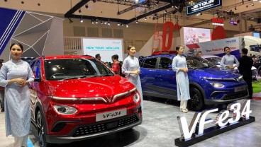 VinFast Banting Harga Mobil Listrik VF5 dan VFe34 di GIIAS 2024