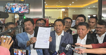 Keluarga terpidana kasus pembunuhan Vina dan Eky di Cirebon melaporkan saksi Aep dan Dede ke Bareskrim Polri lantaran diduga memberikan keterangan palsu/Bisnis-Anshary Madya Sukma