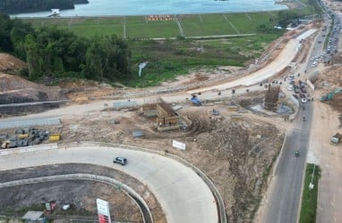 Progres Pembangunan Flyover Sei Ladi Batam Rampung 45,44%