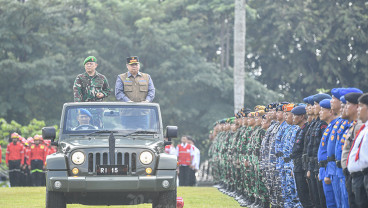Apel dan Simulasi Penanggulangan Karhutla
