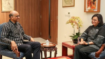 Sri Mulyani Bertemu Presiden Singapura Tharman Shanmugaratnam Kemarin, Bahas Apa?