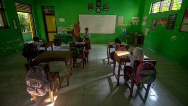 SD di Boyolali Jawa Tengah Hanya Mendapatkan Lima Murid Baru Pada Tahun Ajaran Baru Ini