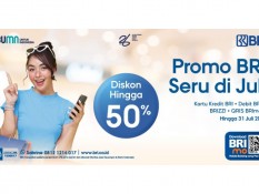 Hanya di Juli, Promo Spesial BRI Diskon Hingga 50% untuk Barang Favoritmu!