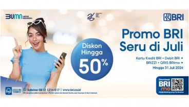 Hanya di Juli, Promo Spesial BRI Diskon Hingga 50% untuk Barang Favoritmu!