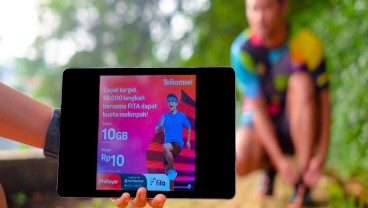 Telkomsel Tawarkan Kuota 10 GB Seharga Rp10, Syaratnya Jalan Kaki 10.000 Langkah