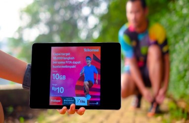 Telkomsel Tawarkan Kuota 10 GB Seharga Rp10, Syaratnya Jalan Kaki 10.000 Langkah