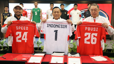 Speed Jersey luncurkan jersey Timnas Bola Voli Indonesia putra dan putri