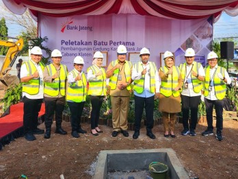 Bank Jateng Cabang Klaten Bangun Gedung Baru