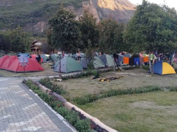 Wisatawan Dilarang Mendirikan Tenda di Kawasan Gunung Bromo