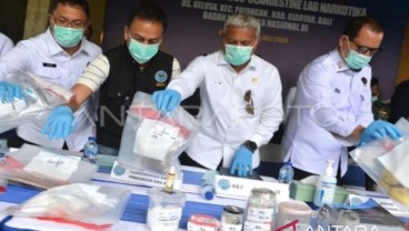 Laboratorium Narkoba Jenis Baru Digerebek di Gianyar