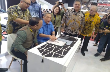 Lagi, Bos CMNP Jusuf Hamka Boyong 100 Mobil Listrik Wuling di GIIAS 2024