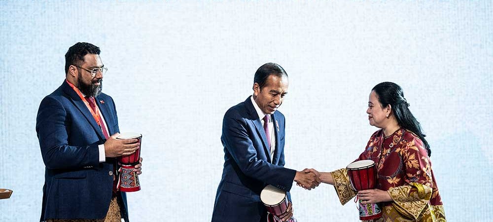 Presiden Joko Widodo Membuka Sidang ke-2 Indonesia-Pacific Parliamentary Partnership (IPPP)