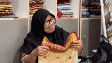 Bank Sumsel Babel Dorong Ekosistem UMKM Songket Ogan Ilir Naik Kelas