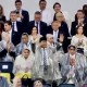 Momen Prabowo Hadiri Upacara Pembukaan Olimpiade Paris 2024, Pakai Mantel dan Jas Hujan