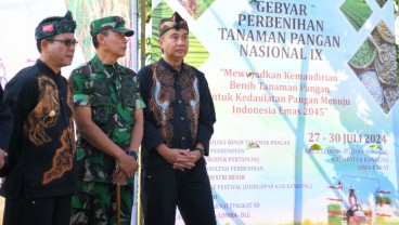 Bey Puji Acara Gebyar Perbenihan Tanaman Pangan di Kabupaten Bandung