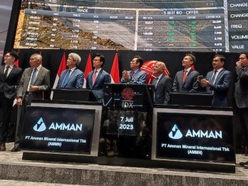 Amman Mineral (AMMN) Serap Capex Rp14,2 Triliun Semester I/2024