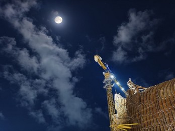 Bilah Garuda di Istana Negara IKN Gunakan Baja Krakatau Steel