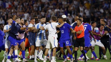 Laga Prancis vs Argentina di Olimpiade 2024 Ricuh, Thierry Henry Sayangkan 1 Hal