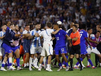 Laga Prancis vs Argentina di Olimpiade 2024 Ricuh, Thierry Henry Sayangkan 1 Hal