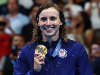 Sabet Emas Gaya Bebas 800 meter, Perenang Ledecky Raih Emas Kesembilan di Olimpiade