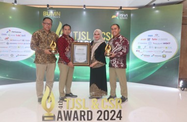 Askrindo Raih Penghargaan TJSL & CSR Awards 2024