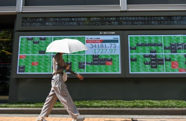 Bursa Jepang Rebound 10% usai Ambles Kemarin, Pimpin Pasar Asia!