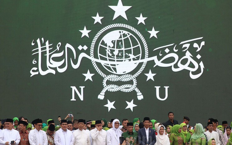 Harlah ke-73 Muslimat Nahdlatul Ulama (NU) di Stadion Utama Gelora Bung Karno, Jakarta. Bisnis - Nurul Hidayat