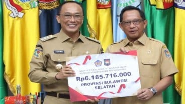 Sulsel Diganjar Insentif Fiskal Rp6,18 Miliar, Pengendalian Inflasi Diapresiasi