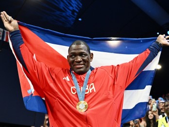 Pegulat Kuba Jadi Manusia Pertama yang Punya 5 Medali Emas Olimpiade