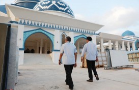 Revitalisasi Masjid Terbesar di Batam Hampir Selesai, Habiskan Anggaran Rp170 Miliar