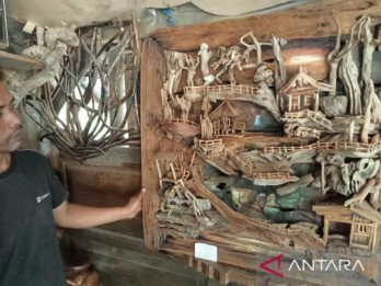 Eksotika Lukisan Kayu Tiga Dimensi, Ini Keunikannya