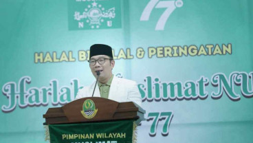 Diusung jadi Cagub Pilkada Jakarta, Ridwan Kamil Sambangi Rumah Airlangga