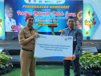 BRI Ajak Guru se-Kabupaten Banyuwangi Ikuti Pelatihan Numerasi